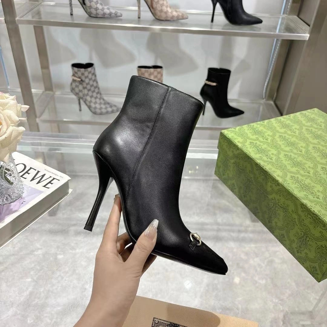 COCO-- 6u33i 835741 BKO00 1000 cowhide sheepskin Heel height：10.5cm item:E-X362I1301